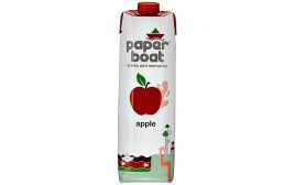 Paper Boat Apple   Tetra Pack  1 litre